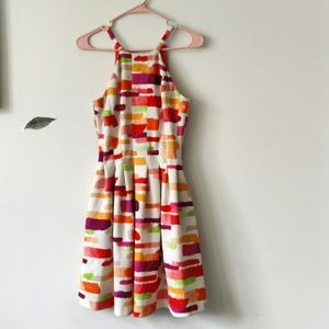 NWOT Vince Camuto Abstract Color Watercolor Dress